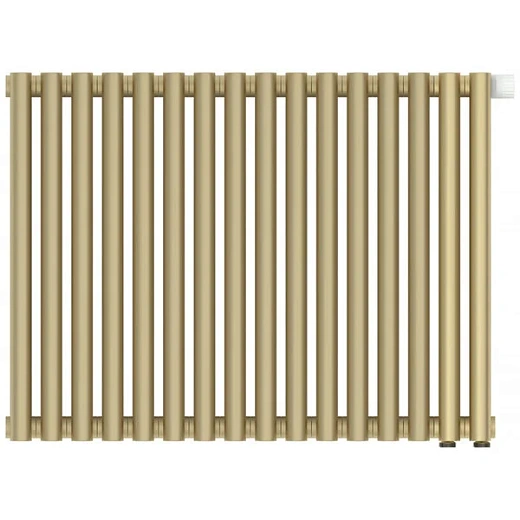 Радиатор отопления Сунержа Эстет-00 EU50, 16 секций, нижнее подключение, цвет матовая шампань, 022-0322-5016
