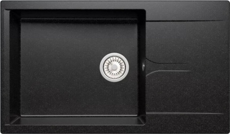 Мойка кухонная Polygran GALS-862 черный №16