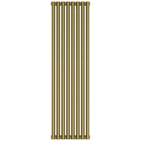 Радиатор трубчатый Сунержа Эстет-11, 8 секций, ширина 36 см, высота 120 см, боковое подключение, цвет состаренная бронза, 05-0302-1208