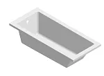 Акриловая ванна Bonito Home Delia 150x70 с ножками