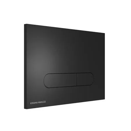 Кнопка смыва KERAMA MARAZZI для скрытых систем инсталляции PRO, черный матовый, FP.PRO.BLK.M