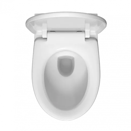 Подвесной унитаз VitrA S10 безободковый SpinFlush санитарный фарфор, антибактериальное покрытие Hygiene, белый, 7855B003-0075