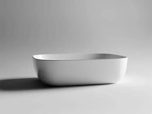 Раковина Ceramicanova CN6008 50.5 x 40.5 x 14 см, накладная, прямоугольная, без перелива, сантехфарфор
