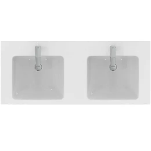 Умывальник Ideal Standard i.life B 120x51см двойной с отверстием подсмеситель, T460201