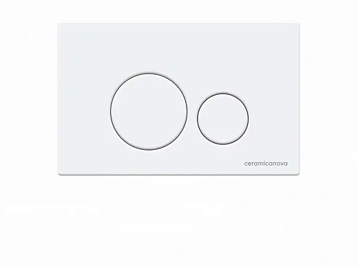 Инсталляция для унитаза Ceramicanova Envision CN1001W/Round, с кнопкой и креплениями, цвет белый