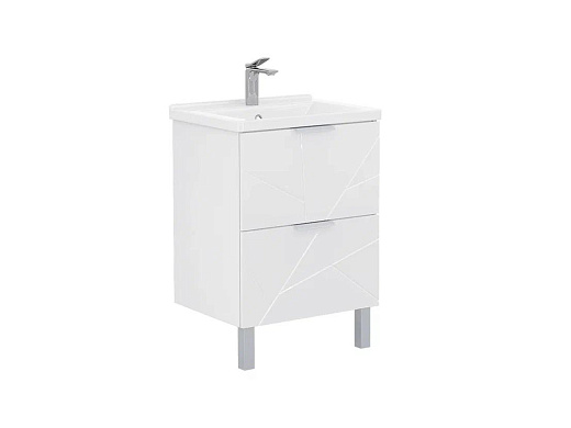Тумба Volna Twing tnTWG80.2Y-01-1 с умывальником Миранда 80