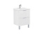 Тумба Volna Twing tnTWG80.2Y-01-1 с умывальником Миранда 80