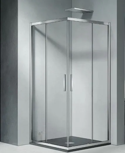 Душевой уголок Good Door COFE CR (хром) 80x80x190