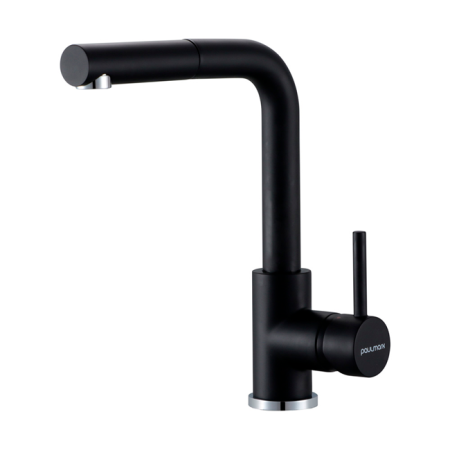 Смеситель PAULMARK KASSEL Ka214311-401TB, (черный/антрацит)