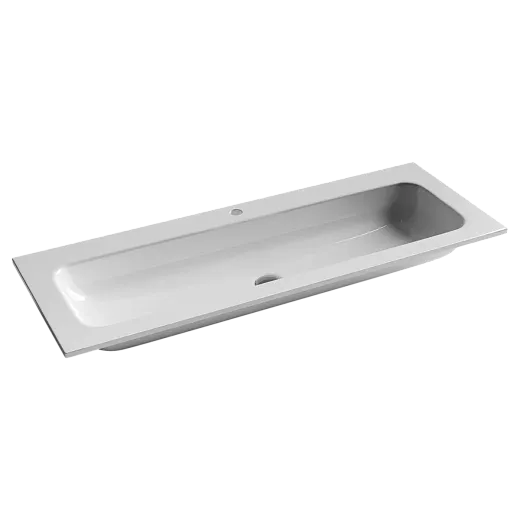 Умывальник Ceramicanova Grace CN7017 121х45.7х13.7см прямоугольный, CN7017
