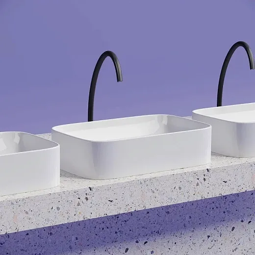 Умывальник Ceramicanova Element CN6053 60см сантехфарфор белый, CN6053