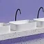 Умывальник Ceramicanova Element CN6053 60см сантехфарфор белый, CN6053