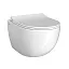 Инсталляция с унитазом VitrA Sento 9830B003-7212 комплект 4 в 1 с сиденьем микролифт безободковый цвет клавиши глянцевый хром