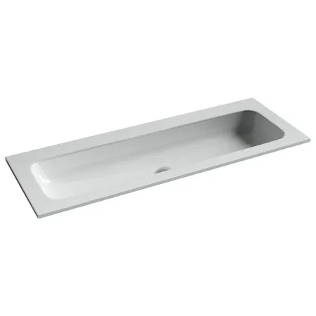 Раковина Ceramicanova Grace CN7016wx, 121 см, сантехфарфор, белая, (без отв.)