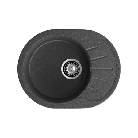 Мойка кухонная GRANFEST GF - R580L (графит)