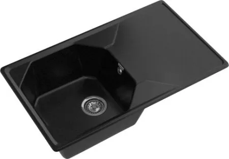 Мойка кухонная GRANFEST UNIQUE U-840L черный, 4610015003178