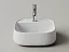 Умывальник подвесной Ceramicanova Fonte прямоугольный 420х425х145мм белый, CN5052