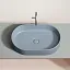Умывальник Ceramicanova Element CN6048MHL 60см сантехфарфор серо-голубой, CN6048MHL