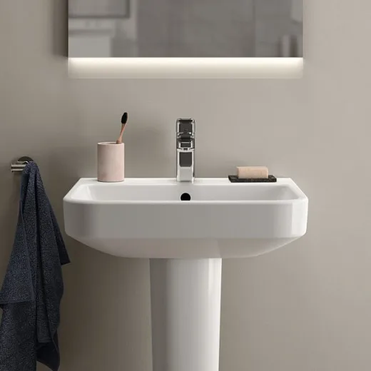 Умывальник Ideal Standard i.life B 55см без отверстия подсмеситель, T533601