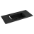 Раковина Ceramicanova Element CN7003MB 101 x 46.5 x 12.5 см, встраиваемая, прямоугольная, с переливом, черный матовый, сантехфарфор