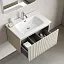 Тумба под раковину Sancos SNOB R 1.0, SNR1.070CE, 70 см, подвесная, Beige Soft