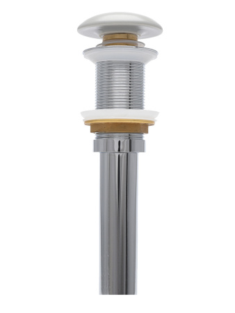 AQM7002-0MFG Донный клапан AQUAme без перелива, керамическая накладка, цвет светло-серый матовый AQM7002-0MFG Донный клапан AQUAme без перелива, керамическая накладка, цвет светло-серый матовый
