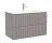 Тумба под раковину Sancos Snob R SNR80/39SM, 80 см, подвесная, Doha Soft