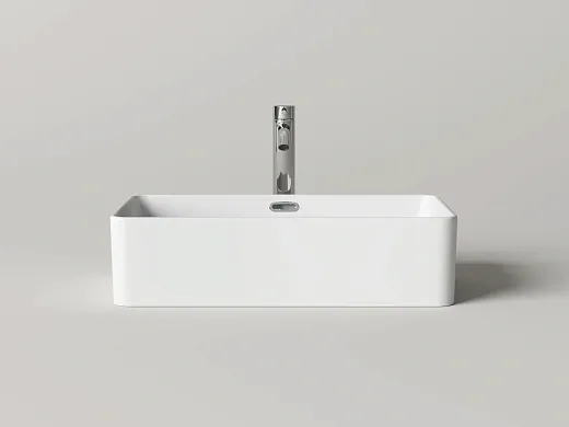 Умывальник накладной Ceramicanova Алессия с переливом белый, CN6085