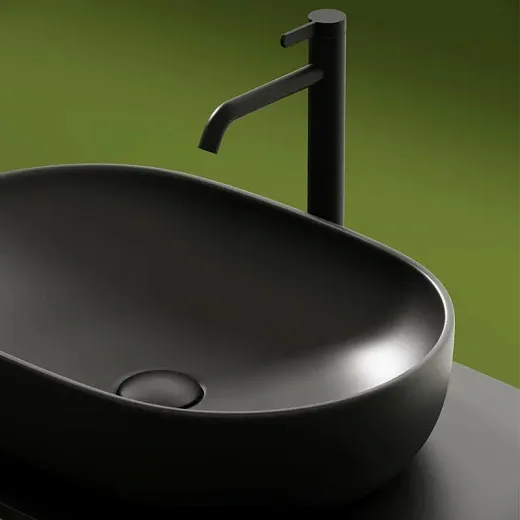 Умывальник Ceramicanova Element 60х41.5х13.5см антрацит матовый темный, CN6047MH