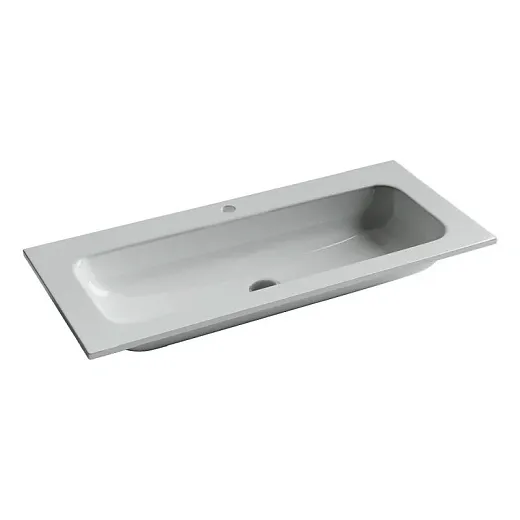 Умывальник Ceramicanova Grace CN7013 встраиваемый 101х45.7см белый, CN7013 сантехфарфор