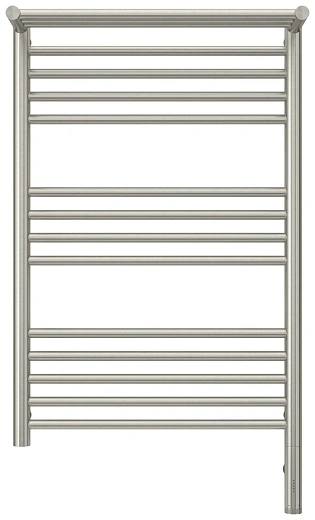 Полотенцесушитель электрический Сунержа Богема 3.0 800x500 с полкой, сатин, L/R