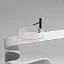 Раковина Ceramicanova Cristal CN6061, 36 см, стекло, цвет розовый