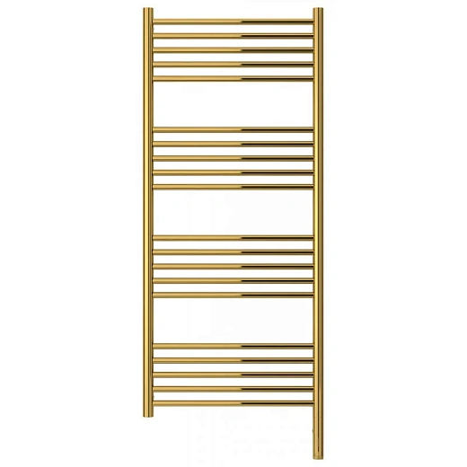 Полотенцесушитель электрический Сунержа Богема 3.0, 1200x500, цвет золото, 03-5804-1250/03-5805-1250