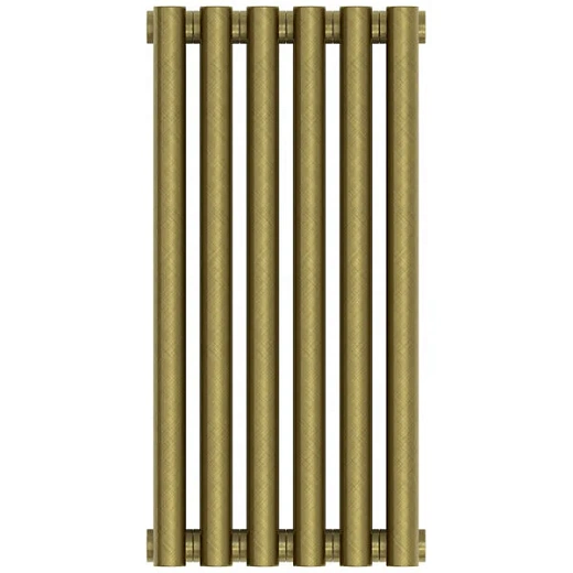 Радиатор трубчатый Сунержа Эстет-11, 6 секций, ширина 27 см, высота 50 см, боковое подключение, цвет состаренная бронза, 05-0302-5006 Радиатор трубчатый Сунержа Эстет-11, 6 секций, ширина 27 см, высота 50 см, боковое подключение, цвет состаренная бронза, 05-0302-5006