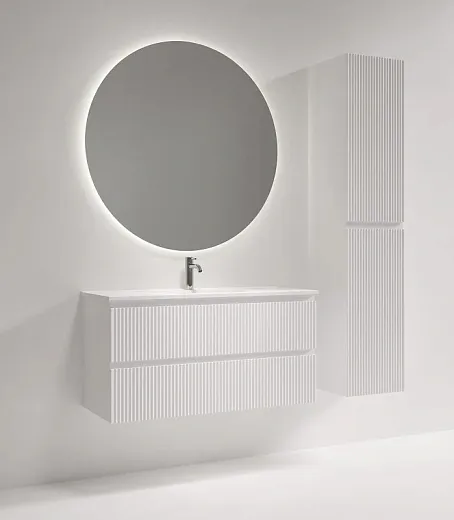 Тумба под раковину Sancos Snob R SNR90/39W, 90 см, подвесная, Bianco