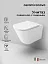 Подвесной унитаз Ceramicanova Union, CN4009T, Торнадо, безободковый, крышка-сиденье микролифт, белый