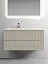 Тумба под раковину Sancos Snob T 100 см подвесная, левая, Beige Soft, SNT100LCE