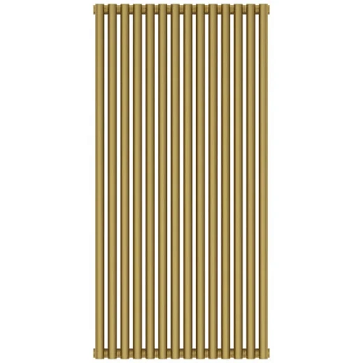 Радиатор трубчатый Сунержа Эстет-00, 14 секций, боковое подключение, цвет матовое золото, 032-0332-1214 Радиатор трубчатый Сунержа Эстет-00, 14 секций, боковое подключение, цвет матовое золото, 032-0332-1214