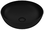 Раковина накладная Bocchi Round 38x38 см черная матовая Раковина накладная Bocchi Round 38x38 см черная матовая