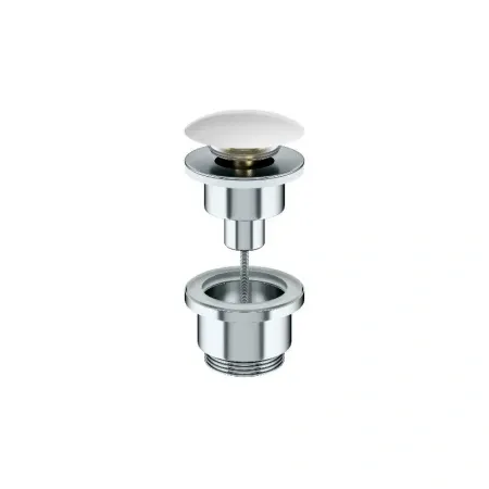 Донный клапан Ceramicanova 70003nc, универсальный, цвет белый