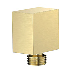 Шланговое подключение AQUAme Savona AQM8713BG брашированное золото