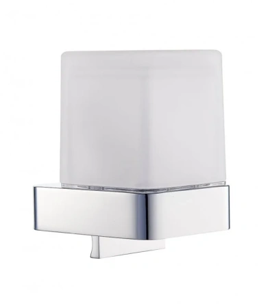 Дозатор жидкого мыла Bemeta Solo 139309312 7.5 x 9.5 x 11.6 см, белый, хром