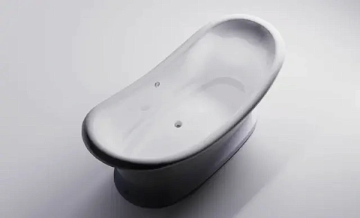 Ванна Astra-Form Мальборо 190x86 пустая, литой мрамор, белая глянцевая, 01010031