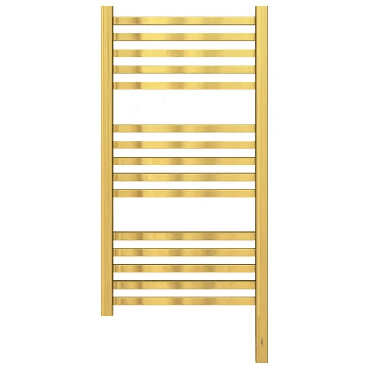 Полотенцесушитель электрический Сунержа Модус 3.0, высота 80 см, ширина 40 см, диммер слева/справа, цвет золото, 03-5700-8040/03-5701-8040