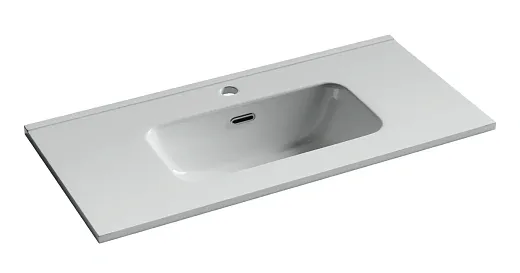 Раковина Sancos Compact CN7026, 80 см, фарфор, белая