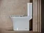 Напольный унитаз Ceramicanova с бачком Fortuna CN9001 Rimless, безободковый, крышка микролифт, белый, сантехфарфор