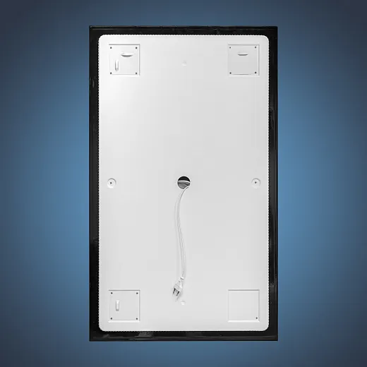 Зеркало Raval Альтера Black 60х100 бесконтакт Гор/верт, AltBl.02.600x1000/W/RL