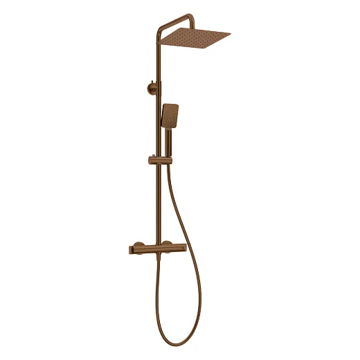 Душевая стойка Deante Therm Bronze NAC_C4HT с термостатом