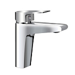 AQMP6121 AQUAme Prato Смеситель для раковины с донным клапаном, хром, однорычажный.