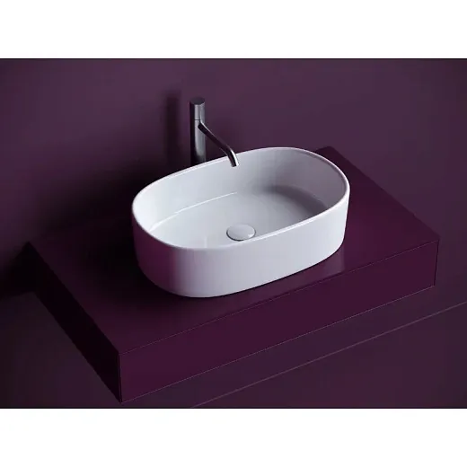 Умывальник Ceramicanova Element CN6075 56см сантехфарфор белый, CN6075
